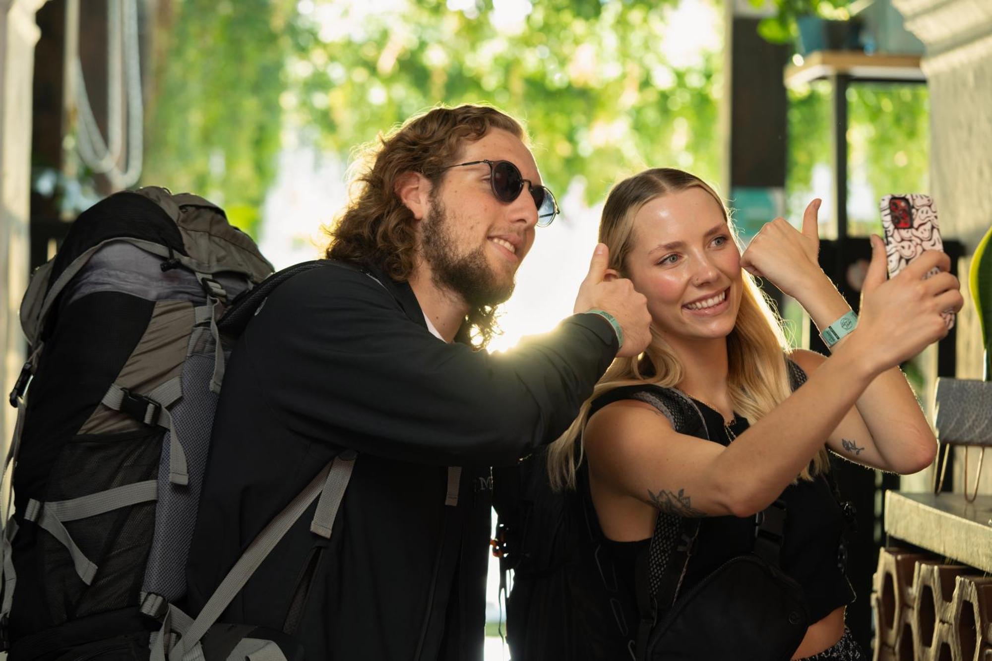 Adra Hostel Antigua Exterior foto Selfie